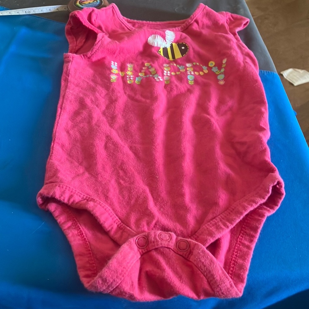 Circo Pink Happy Bee Kids One Piece 9 months
